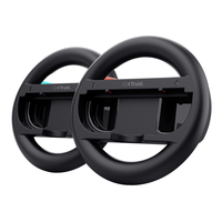 Miniatura 1 de VOLANTE TRUST GXT 1257 PARA JOY-CON NINTENDO SWITCH 2 DISE??O ERGONOMICO PACK 2 NEGRO