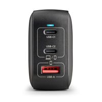 Miniatura 5 de CARGADOR USB GAN NGS BUD 100W TINY 100W 2xUSB-C 1xUSB-A PD PPS DISE??O ULTRRACOMPACTO COLOR NEGRO
