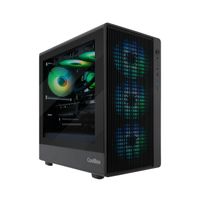 Miniatura 3 de Caja COOLBOX  COOLBOX GAMING CAJA MATX GM350 DARKFACE USB-C 3.2 GEN1 CRISTAL AHUMADO  Negro