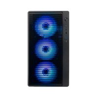 Miniatura 4 de Caja COOLBOX  COOLBOX GAMING CAJA MATX GM350 DARKFACE USB-C 3.2 GEN1 CRISTAL AHUMADO  Negro