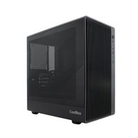 Miniatura 7 de Caja COOLBOX  COOLBOX GAMING CAJA MATX GM350 DARKFACE USB-C 3.2 GEN1 CRISTAL AHUMADO  Negro