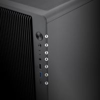 Miniatura 10 de Caja COOLBOX  COOLBOX GAMING CAJA MATX GM350 DARKFACE USB-C 3.2 GEN1 CRISTAL AHUMADO  Negro