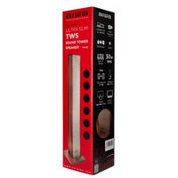 Miniatura 12 de ALTAVOZ TORRE AIWA TSBT-270 MADERA BLUETOOTH 5.0 TWS SALIDA 50W RMS PUERTO USB Y JACK 3.5mm