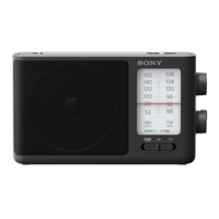 Miniatura 1 de TRANSISTOR SONY ICF506.CED AM/FM NEGRO