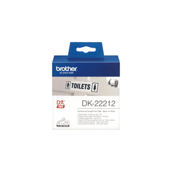 DK CONTINUOUS LABELS WHITE
