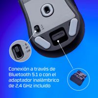 Miniatura 7 de HP HYPERX PULSFIRE HASTE 2 MINI WIRELESS GAMING NEGRO -  7D388AA