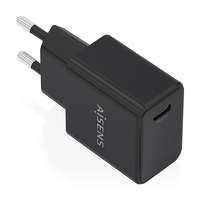 Miniatura 1 de AISENS - CARGADOR GaN USB-C PD3.0 1xUSB-C 20W, NEGRO