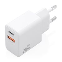 Miniatura 3 de AISENS - CARGADOR GaN 20W, 1xUSB-C PD3.0, 1xUSB-A QC3.0, BLANCO
