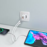 Miniatura 7 de AISENS - CARGADOR GaN 20W, 1xUSB-C PD3.0, 1xUSB-A QC3.0, BLANCO