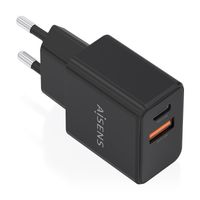 Miniatura 2 de AISENS - CARGADOR GaN 20W, 1xUSB-C PD3.0, 1xUSB-A QC3.0, NEGRO