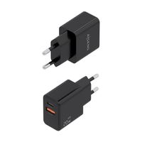 Miniatura 4 de AISENS - CARGADOR GaN 20W, 1xUSB-C PD3.0, 1xUSB-A QC3.0, NEGRO