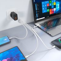 Miniatura 6 de AISENS - CARGADOR GaN 32W, 2xUSB-C PD3.0, 2xUSB-A, NEGRO