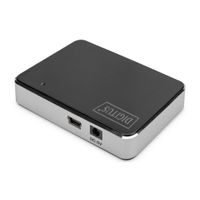 Miniatura 4 de USB 2.0  4-PORT HUB  4X USB A/F  1X USB BMINI/F INCL. USB A/M TO      MINI5P CABLE  BLACK