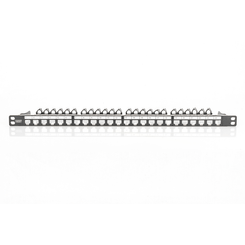 DIGITUS MOD PATCH PANEL 24 PORT HIGH DENSITY SHIELD ED