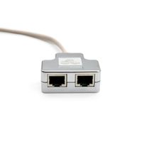 Miniatura 5 de CAT 5E PATCH CABLE ADAPTER  2X CAT 5E  SHIELDED PC-PC  2X RJ45 FEMALE TO 1X RJ45 MALE  0.19 M