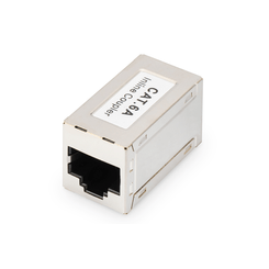 Acoplador modular DIGITUS CAT 6A  totalmente apantallado RJ45 a RJ45