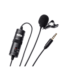 BOYA by M1 3 5 mm Micr  fono lavalier Negro para Smartphone y c  mara Canon o Nikon