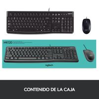 Miniatura 15 de TECLADO + RATON OPTICO LOGITECH DESKTOP MK120