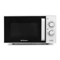 Miniatura 1 de HORNO MICROONDAS CON GRILL ORBEGOZO MIG 2531 25 LITROS BLANCO