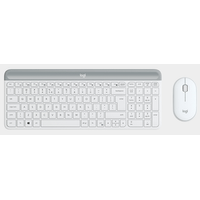 Miniatura 1 de SLIM WRLS. KEYB.MOUSECOMB MK470 OFFWHITE ESP MEDITER SP