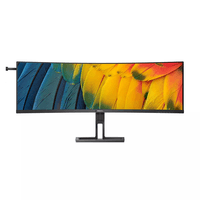Miniatura 1 de PHILIPS 6000 series 44.5" LED VA UltraWide Dual Quad HD Altavoces