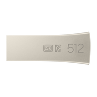 Miniatura 1 de Samsung Bar Plus 512GB USB 3.1 Champaign Silver