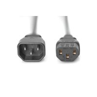 Miniatura 3 de Power Cord extension cable  C14 - C13 M/H  1 8 m  H05VV-F3G 0 75 m   sw
