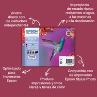Miniatura 4 de CARTUCHO EPSON NEGRO T0801 C13T08014011