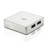 Miniatura 1 de HUB USB 3.0 CONCEPTRONIC HUBBIES03W 4 PUERTOS USB 3.0 CON ALIMENTADOR COLOR BLANCO