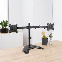 Miniatura 3 de SOPORTE MESA MONITOR/TV TOOQ DB1702TN-B 17´´/32´´ MAX.9KG NEGRO 2 BRAZOS