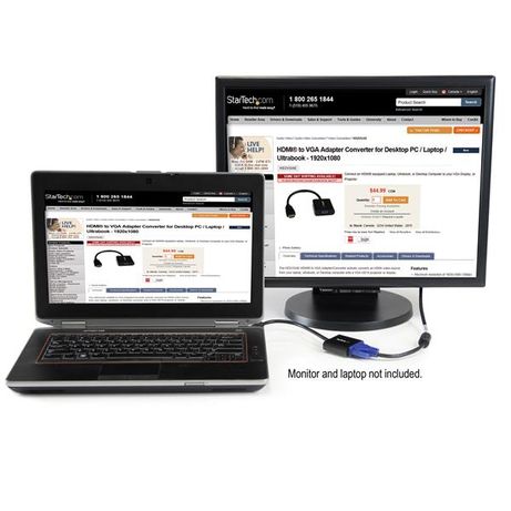 HDMI LAPTOP TO VGA MONITOR - Imagen 2 de 6 HDMI LAPTOP TO VGA MONITOR - Imagen 2 de 6
