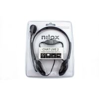 Miniatura 21 de AURICULARES NILOX MICROFONO CONTROL VOL NEGRO ALAMBRICO