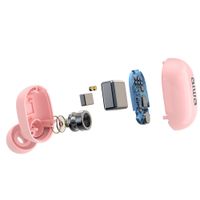 Miniatura 12 de AURICULAR INTRAUDITIVO BLUETOOTH AIWA EBTW-150PK PINK BT 5.0 TWS ESTUCHE DE RECARGA CON BATERIA DE L