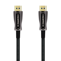 Miniatura 1 de Aisens Cable hdmi tipo-a estandar macho a macho  V2.1 AOC ultra alta velocidad 25m negro