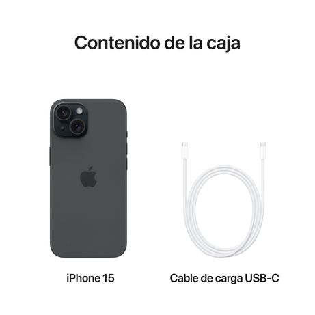 APPLE iPhone 15 6.1" 5G 128GB Negro - Imagen 10 de 10 APPLE iPhone 15 6.1" 5G 128GB Negro - Imagen 10 de 10