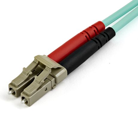 10M OM4 FIBER OPTIC PATCH CORD AQUA - LC/LC - 50/125 - 40/100 GB - Imagen 3 de 5 10M OM4 FIBER OPTIC PATCH CORD AQUA - LC/LC - 50/125 - 40/100 GB - Imagen 3 de 5