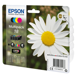 CARTUCHO EPSON MULTIPACK 4 COLORES NUM 18 C13T18064022