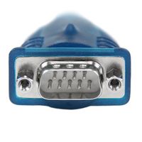 Miniatura 5 de Cable USB a Serie de 1 Puerto DB9 M/M de 0,4m - Adaptador USB a RS232 - Adaptador USB a Serie DB9
