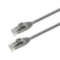 LATIGUILLO AISENS RJ45 UTP CAT6A 5M GRIS A145-0329