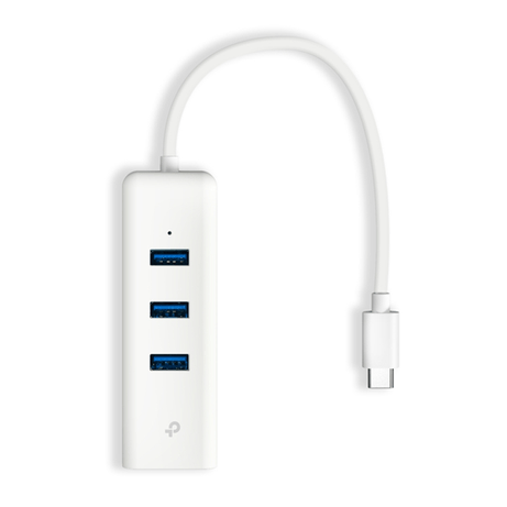 ADAPTADOR DE RED USB-C TP-LINK UE330C A 1x2.5Gbps 3xUSB 3.0 - Imagen 1 de 5 ADAPTADOR DE RED USB-C TP-LINK UE330C A 1x2.5Gbps 3xUSB 3.0 - Imagen 1 de 5
