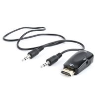 Miniatura 2 de ADAPTADOR GEMBIRD HDMI A VGA  3.5MM AUDIO
