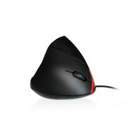 Miniatura 3 de EWENT RATON VERTICAL ERGONOMICO. OPTICO. 1000 DPI. USB. NEGRO
