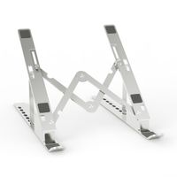Miniatura 2 de AISENS Soporte de Sobremesa Ajustable para Portatil / Tablet, Plata