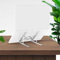 Miniatura 6 de AISENS Soporte de Sobremesa Ajustable para Portatil / Tablet, Plata