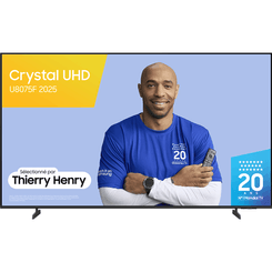 TV SAMSUNG 43" 50 HZ, 4K UHD, HDR10+, MEGA CONTRAST, UHD DIMMING, CONTRAST ENHANCER, MOTION XCELERATOR, OTS LITE, Q-SYMPHONY, 20W RMS, ADAPTIVE SOUND,