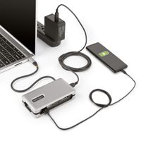Miniatura 14 de USB-C MULTIPORT ADAPTER HDMI VGA TYPE-C LAPTOP DOCKING STAT IO