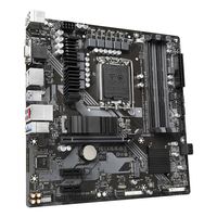 Miniatura 5 de GIGABYTE Intel  B760M DS3H DDR4 Placa base - Soporta CPUs Intel Core de 14ª generación, VRM digital de 6+2+1 fases, hasta 5333MHz DDR4 (OC), 2xPCIe 4.