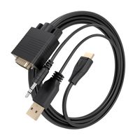 Miniatura 3 de Aisens Cable Conversor HDMI a SVGA y Audio 1m