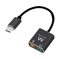 Miniatura 1 de EWENT TARJETA DE SONIDO USB TIPO C CON 2 JACK DE 3,5 MM