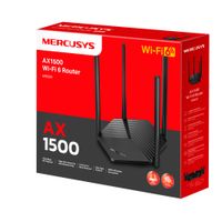 Miniatura 6 de ROUTER WIFI 6 DUALBAND MERCUSYS MR60X WIFI 6 AX1500 4P GIGABIT 4 ANTENAS DE ALTA GANANCIA
